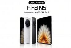 HP Lipat Premium Oppo Find N5 Bawa Keunggulan Kamera Profesional 