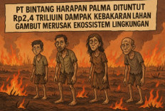 Rusak Ekologi Lintas Generasi, KLH Tuntut PT BHP Rp2,4 Triliun Akibat Kebakaran Lahan Gambut