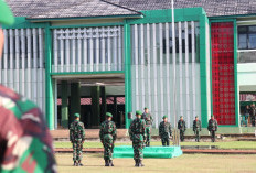 Melalui Upacara Bendera, Kodim 0402/OKI Perkuat Semangat Kebangsaan