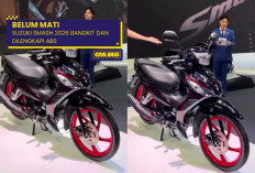 Suzuki Smash 'Si Gesit Irit' Bangkit Lagi, Kini Lebih Modern Dilengkapi Fitur ABS di BIMS 2026