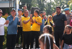 Kapolda Sumsel di Dampingi Bupati Lahat Resmikan Car Free Day di Lahat, UMKM dan Warga Antusias Padati Lokasi