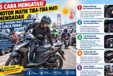 5 Cara Mengatasi Motor Matik Tiba-Tiba Mati Mendadak Saat Terjebak Macet Panjang di Cuaca Panas