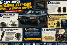 5 Cara Ampuh Merawat Kaki-Kaki Mobil Tua (Motuba) Tanpa Menguras Isi Dompet