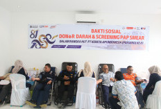 KAI Divre III Palembang dan PMI Kolaborasi Bakti Sosial, Kumpulkan 154 Kantong Darah