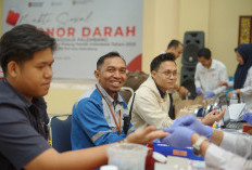 PT Pusri Palembang Gelar Aksi Donor Darah Peringati Hari Palang Merah Indonesia 2025