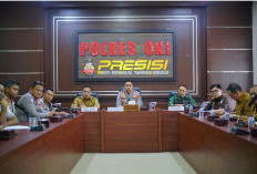 Kapolres OKI Pimpin Vidcon Rakor Pengawasan Distribusi BBM di Sumsel