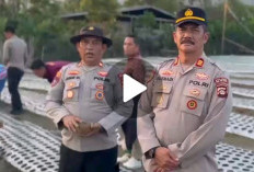 Polres OKU Selatan Tanam 100 Kg Bibit Bawang Putih, Perkuat Ketahanan Pangan di Tanjung Kari