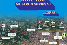 Lintasi Jembatan Ampera, Musi Run 2026 Seri VI Digelar Besok 18 Januari 2026, Cek Ini Rutenya