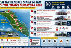 Catat! Ini Daftar Lengkap Bengkel Siaga 24 Jam di Tol Trans Sumatera 2026, Antisipasi Keadaan Darurat