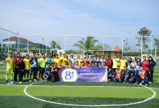 Semarak Hari Pengayoman ke-81, Tim TUM Sapu Bersih Gelar Juara Mini Soccer Kanwil Kemenkum Babel