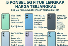 5 Ponsel 5G Fitur Lengkap Harga Terjangkau: Ini Pilihan Paling Worth It Buat Pengguna 2025