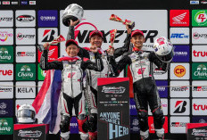 Melaju Kencang, Pebalap Binaan Astra Honda Kibarkan Merah Putih di Thailand dan Italia