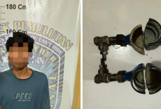 Pemuda 21 Tahun Nekat Curi Water Meter PDAM, Personel Polsek Pemulutan Ogan Ilir Berhasil Amankan Pelaku