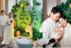 Didominasi Nuansa Hijau-Putih, Begini Suasana Haru dan Doa di Aqiqah Putra Adhisty Zara