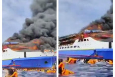 3 Korban Tewas Saat KM Barcelona 5 Terbakar di Perairan Minahasa, TNI AL Pastikan Karena Sakit