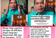 Sabar Ompusunggu Bikin Geger Klaim Lapor Koruptor Bisa Dapat Rp200 Juta dari Pemerintah, Benarkah?