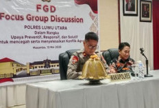 Ketua DPRD Luwu Utara Hadiri FGD di Polres