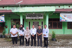 Kanwil Kemenkum Sumsel Supervisi Posbankum Digital di Desa Simpang Tais PALI