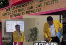 Gubernur Sumsel Herman Deru Raih Gelar Doktor, Ujian Disertasi Diwarnai Isak Haru, Ternyata Begini Alasannya