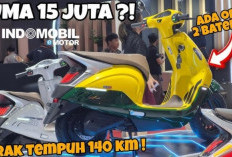 Debut Indomobil Cutie di IMS 2026, Motor Listrik Desain Imut Bertenaga ala Skutik Modern Eropa