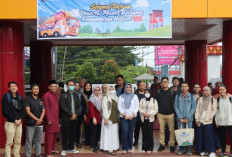 Peserta Mudik Bersama Kemenkum Tiba di Palembang, Disambut Kanwil Sumsel