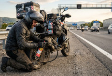 Ban Motor Bocor Halus di Jalan? Cairan Emergency Tire Inflator Ini Jadi Penyelamat Tanpa Bongkar Ban