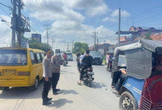 LUAR BIASA! Duet Kapolres Ogan Ilir & Kapolsek Indralaya Berhasil Urai Kemacetan Jalur Mudik di Indralaya
