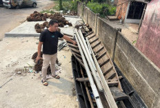 Pencurian Rangka Baja di Gedung NU Kayuagung, Pelakunya Ditangkap Polres OKI