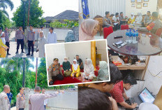 Sejumlah Foto Respon Cepat Polsek SU II Tanggapi Laporan Percobaan Penculikan Siswi SMPN 30 Palembang