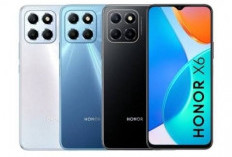 Spesifikasi HP Honor X6c Bawa Tombol AI Khusus dengan Desain Modern