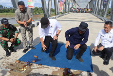 Konektivitas dan Harapan Warga, Jembatan Empat Petulai Dangku Diresmikan