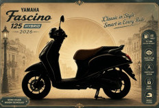Bocoran Yamaha Fascino 125 Hybrid 2026! Skutik Retro Bergaya Eropa Ini Diklaim Tembus 68 Km per Liter