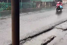 Palembang Diguyur Hujan Tapi tak Merata