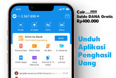 Unduh Dua Aplikasi Penghasil Uang Berikut, Bisa Cairkan Saldo DANA Gratis Rp400.000