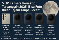 5 HP Kamera Periskop Tercanggih 2025, Bisa Foto Bulan Tajam Tanpa Pecah
