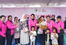 4.000 Paket Sembako Dibagikan Bhayangkari Sumsel, Warga Juga Dapat Layanan Kesehatan