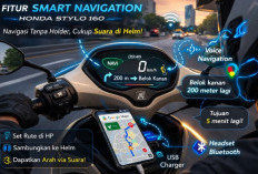 Navigasi Tanpa Ribet di Jalan, Ini Fakta Fitur “Smart Navigation” Honda Stylo 160 yang Jarang Diketahui