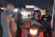 Sejumlah Kendaraan yang Melintas di Wilayah Rawan Kejahatan, Jadi Sasaran KRYD Polsek Pemulutan