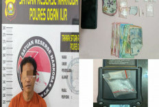 Satres Narkoba Polres Ogan Ilir Amankan Pengedar Sabu di Pulau Semambu, Temukan 3,64 Gram dalam Paket