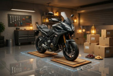 Parkir Motor Lama di Lantai Keramik Bisa Merusak Ban, Ini Fungsi Alas Kayu atau Kardus yang Sering Diabaikan