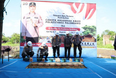 Langkah Humanis Polri, Kapolda Sumsel Groundbreaking Asrama Panti Asuhan