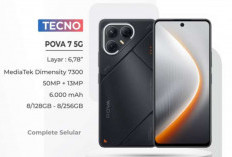 Tecno Pova 7 5G, HP Layar AMOLED, Performa Andalan dengan Harga Terbaru Kian Terjangkau