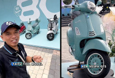 WOW, 3 Motor Baru Vespa Launching di Hari Ultahnya, Pakai Warna yang Sudah Ada Sejak 80 Tahun Lalu