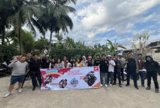 Komunitas Scoopy Palembang Ekspresikan Gaya Lewat City Rolling dan Fun Painting
