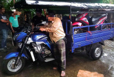 Gelapkan Motor Roda Tiga, Pria di Palembang Diamankan Beserta Penadah, Akui Kepepet Biaya Berobat Anak