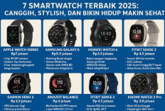 Inilah Rekomendasi 7 Smartwatch Terbaik 2025: Canggih, Stylish, dan Bikin Hidup Makin Sehat