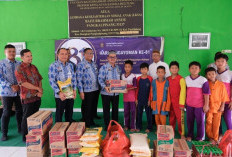 Hari Pengayoman ke-81, Kanwil Kemenkum Babel Berbagi Kebahagiaan dengan Anak Panti Asuhan di Pangkal Pinang