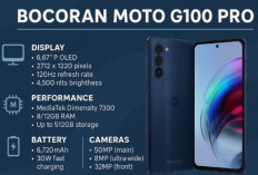 Bocoran Moto G100 Pro, Hadirkan Performa Gahar dan Baterai Jumbo, Ini Review Lengkapnya!