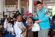 Lebaran Yatim dan Penyandang Disabilitas, Baznas Ogan Ilir Santuni Anak Panti Asuhan
