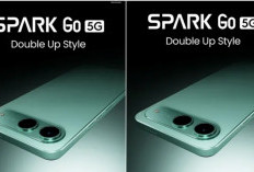 Sudah Bisa Dipesan! Tecno Spark Go 5G Hp Rp 1jutaan Tawarkan Fitur Premium dengan Desain Mirip iPhone 